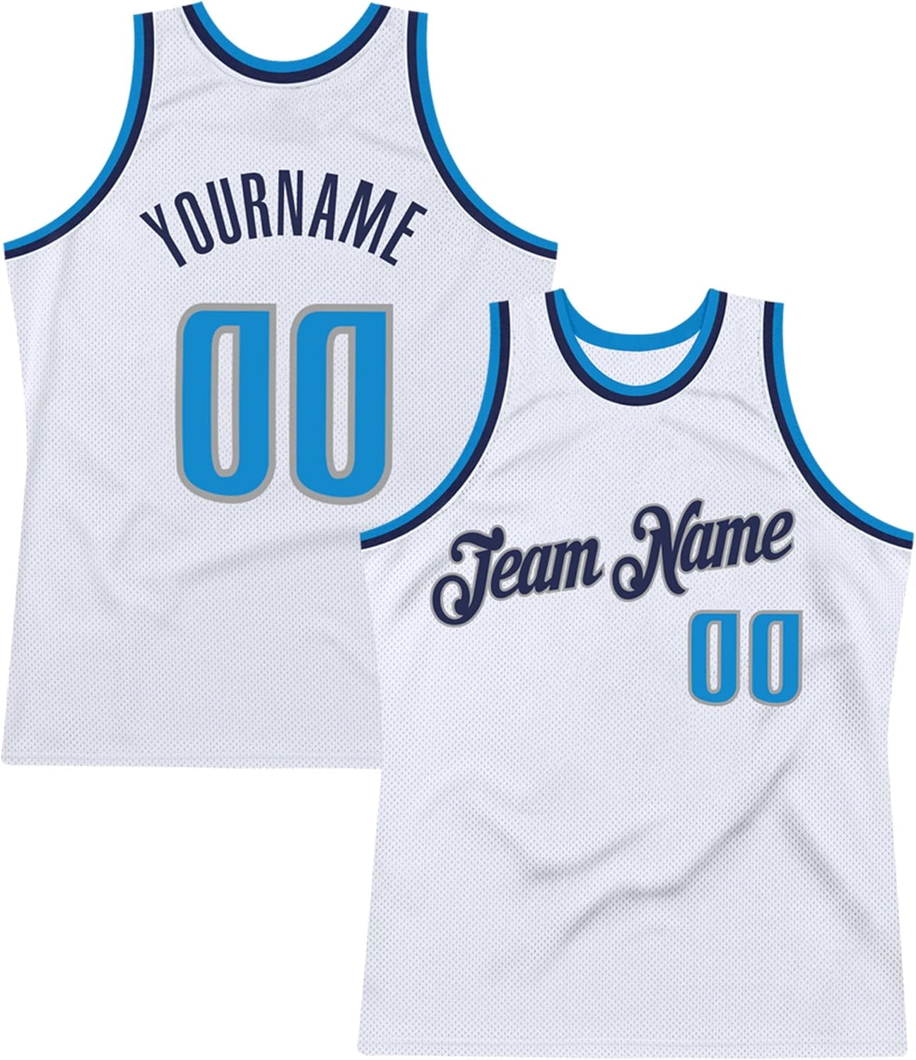 Custom Name Team Name Number Black White Pinstripe White Authentic Basketball Jersey, Personalized Uniform Basketball Shirt - Image 24