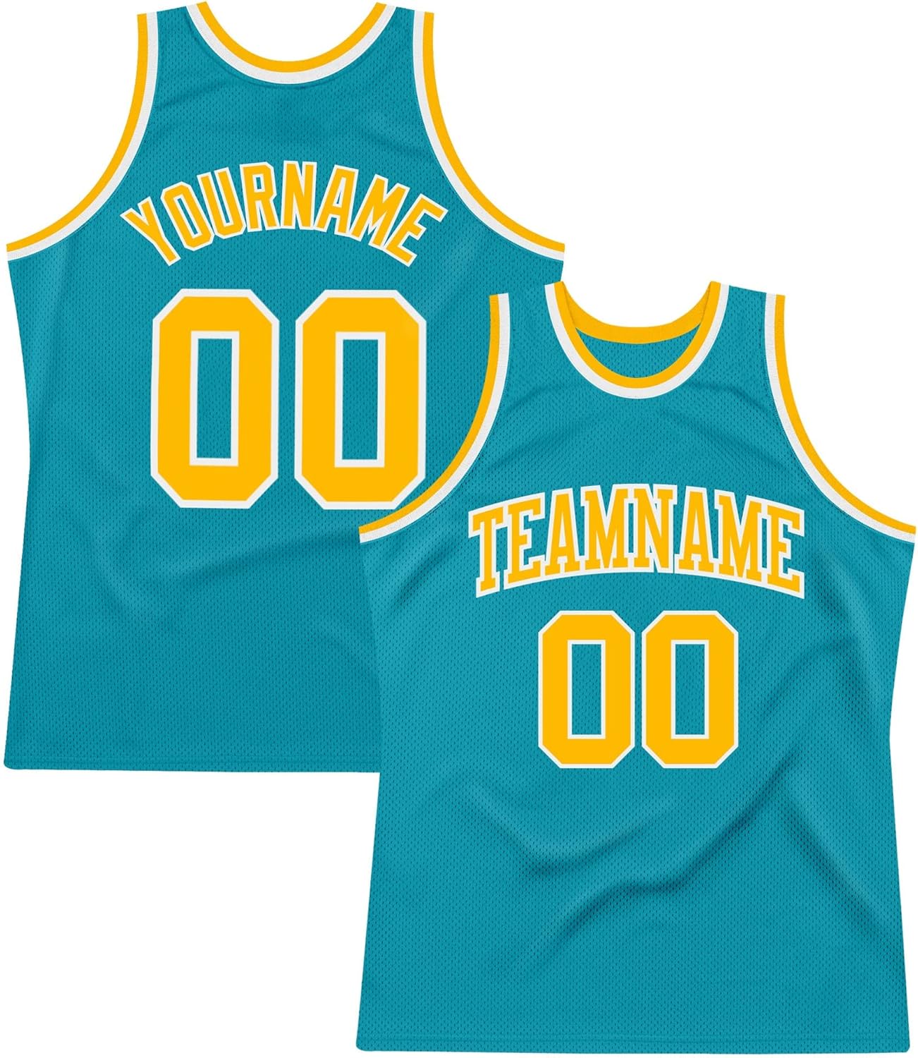 Custom Name Team Name Number Gray Royal-Gold Authentic Throwback Basketball Jersey, Personalized Basketball Jersey - Image 34