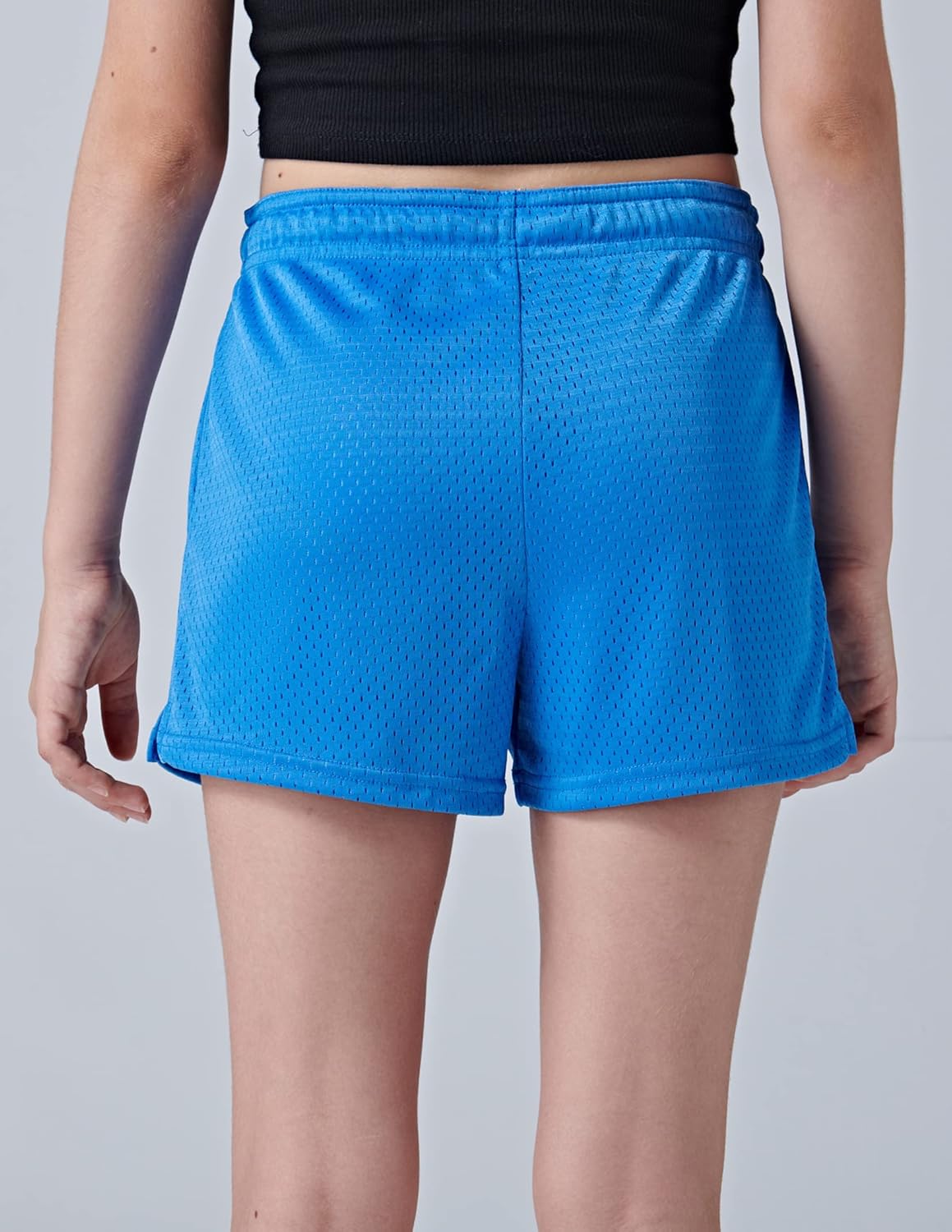 Liberty Pro 4 Pack: Girls Airy Mesh Active Athletic Sport Shorts, Youth Running Performance Clothes with Pockets - Image 4