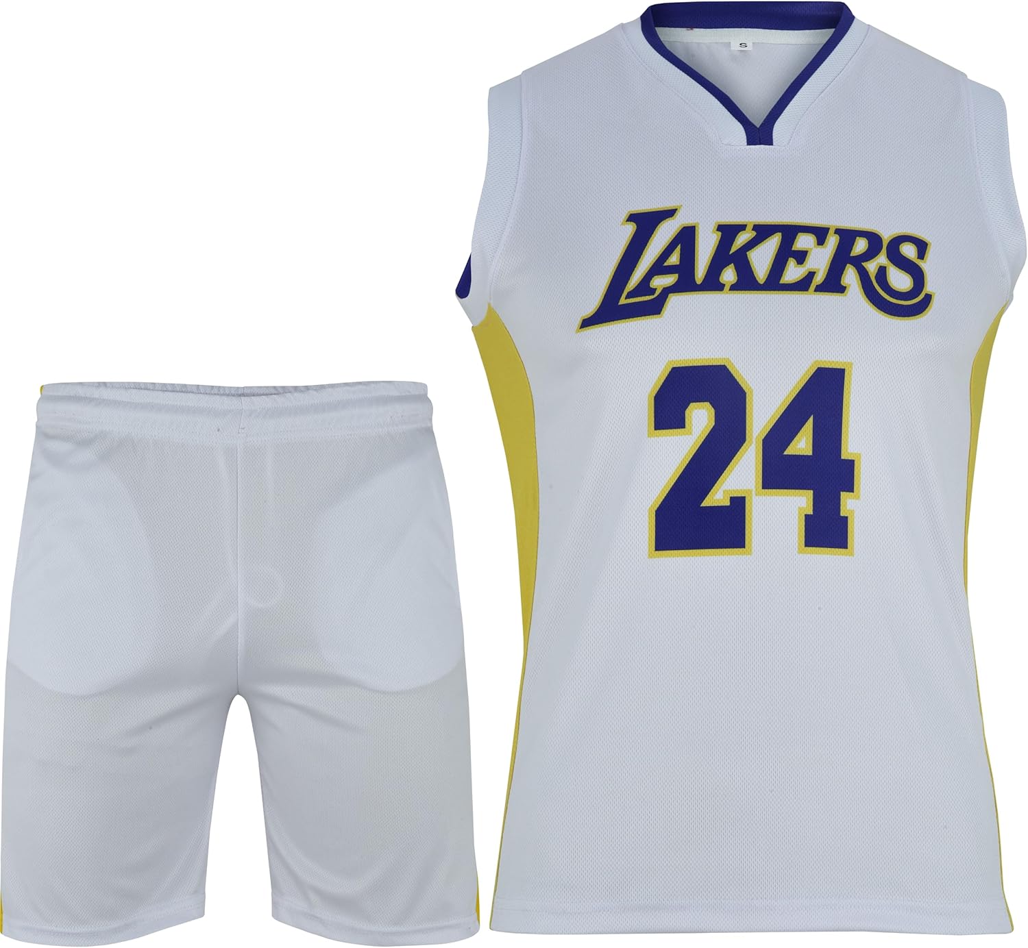Basketball Jersey for Boys/Men 2 Piece Basketball Uniform Adult Sleeveless Kit Lightweight Set - Image 10