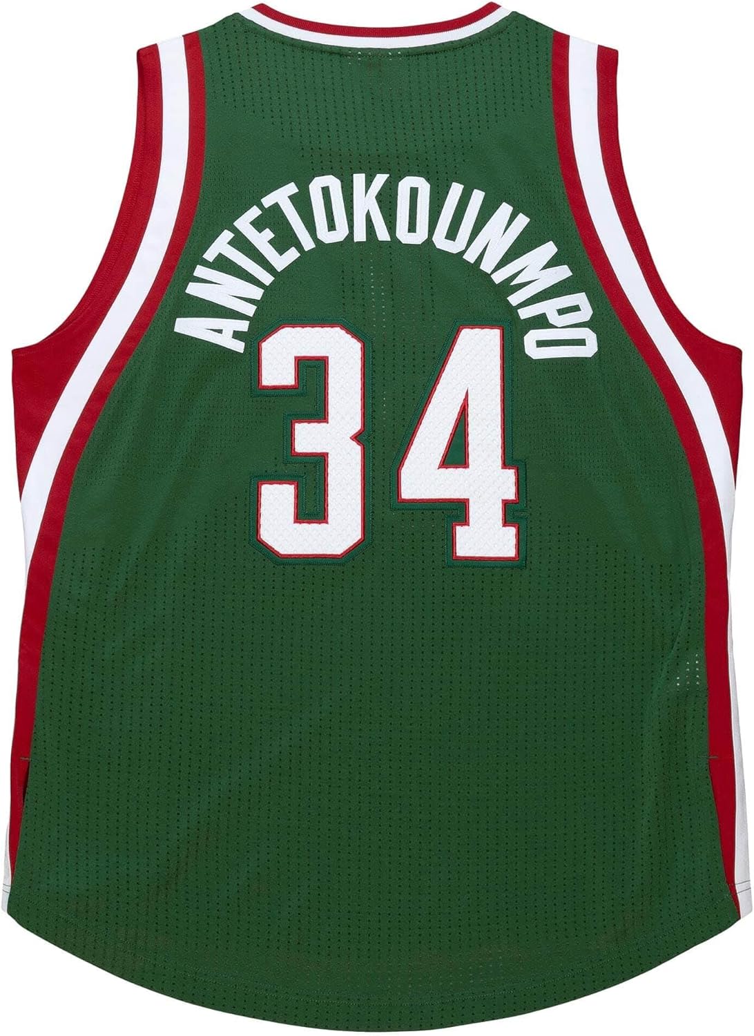 Mitchell & Ness NBA Authentic Road Jersey 2013 Milwaukee Bucks - G. Antetokounmpo, Green - Image 2