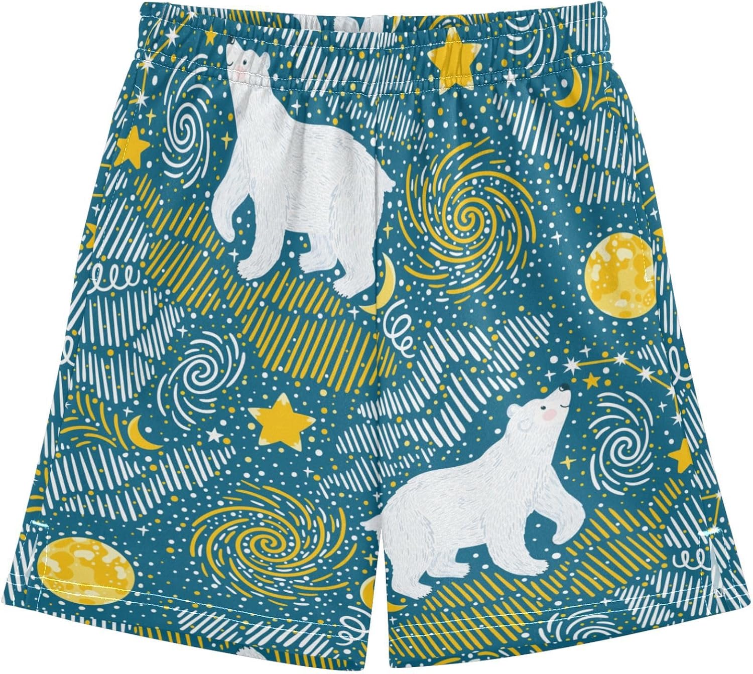 Boys Athletic Shorts with Pockets Running Basketball Shorts for Youth Elastic Waist Size 7-16 - Image 8