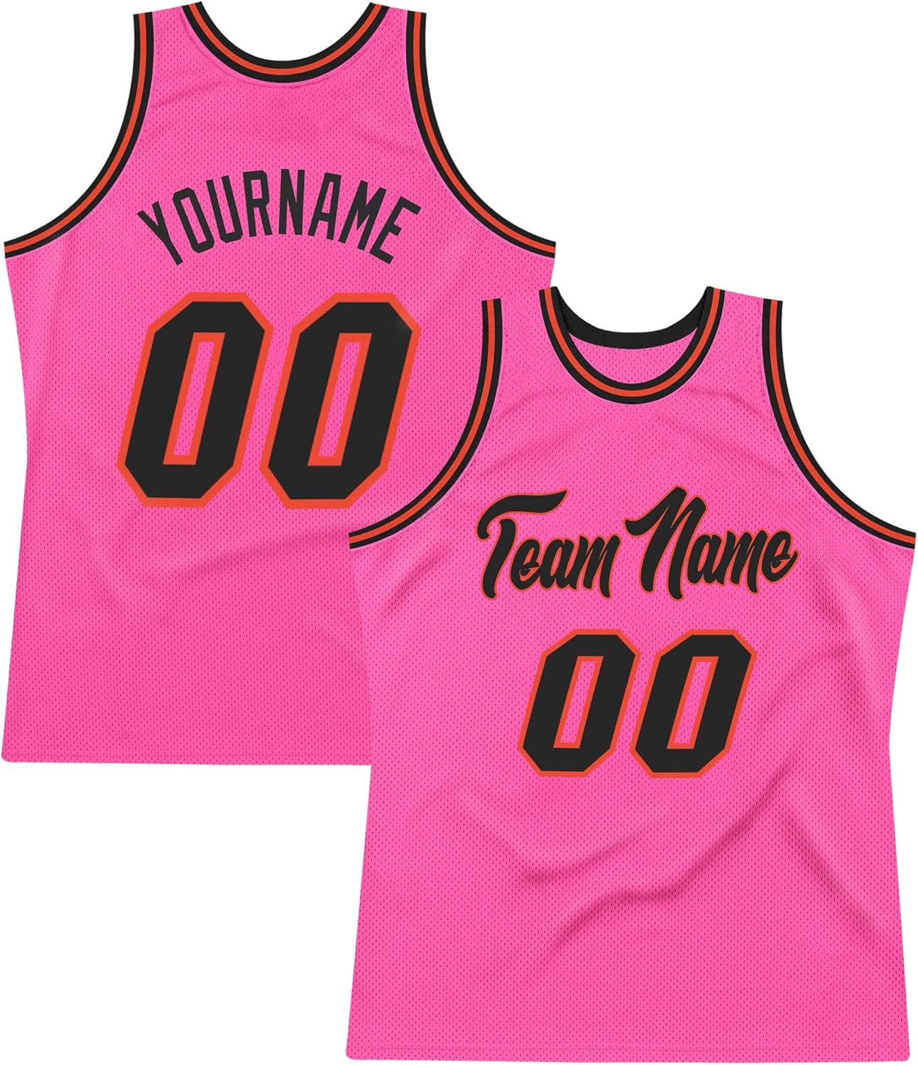 Custom Name Team Name Number Red Green-White Authentic Throwback Basketball Jersey, Personalized Uniform Basketball Shirt - Image 16