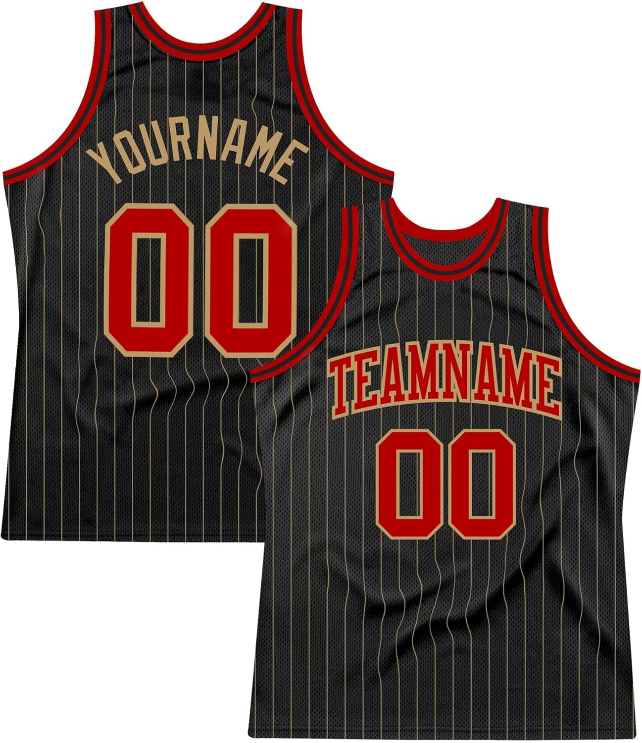 Custom Name Team Name Number Red White-Royal Authentic Throwback Basketball Jersey, Personalized Uniform Basketball Shirt - Image 32