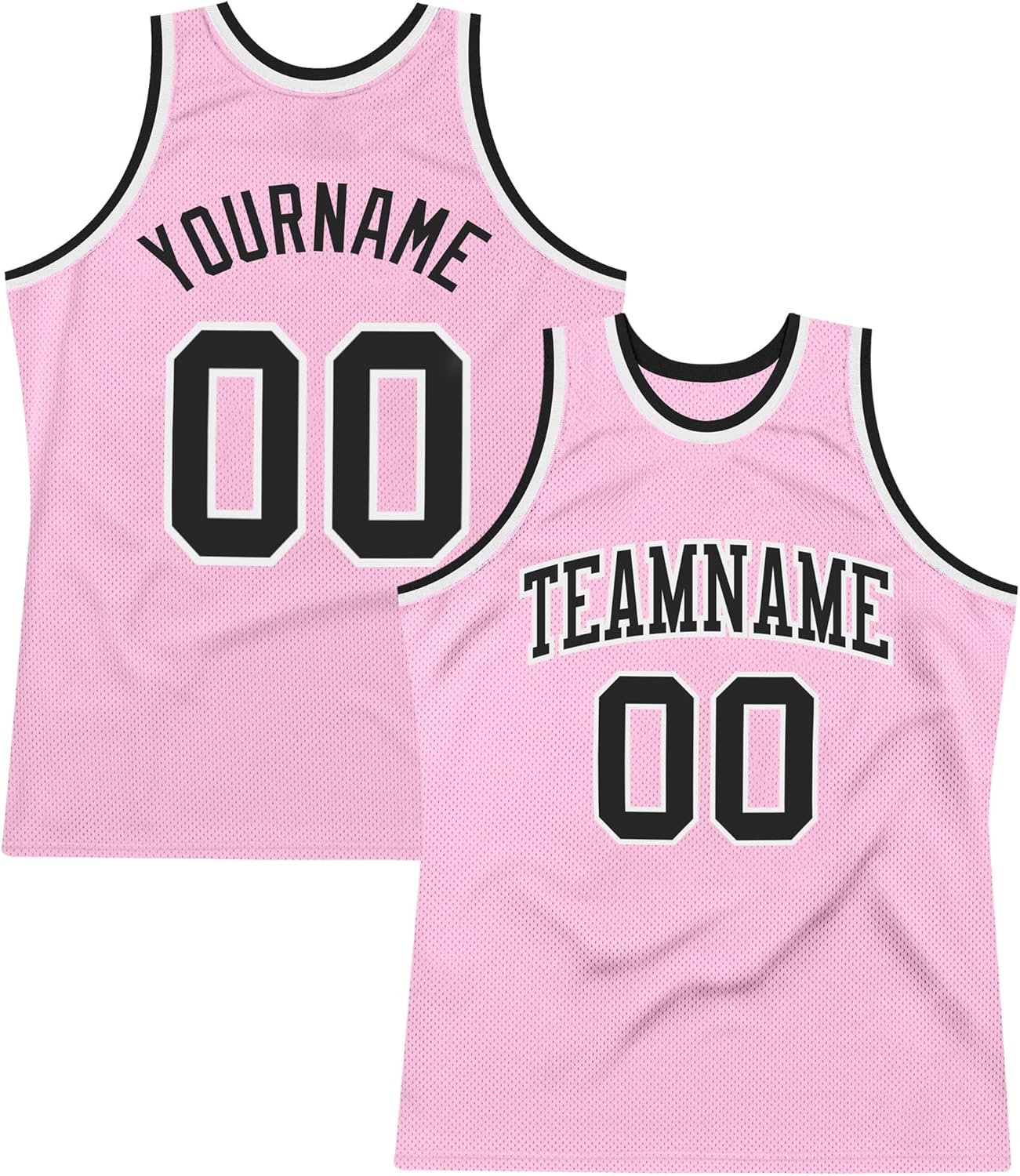 Custom Name Team Name Number Cream Black-Blue Authentic Throwback Basketball Jersey, Personalized Uniform Basketball Shirt - Image 11
