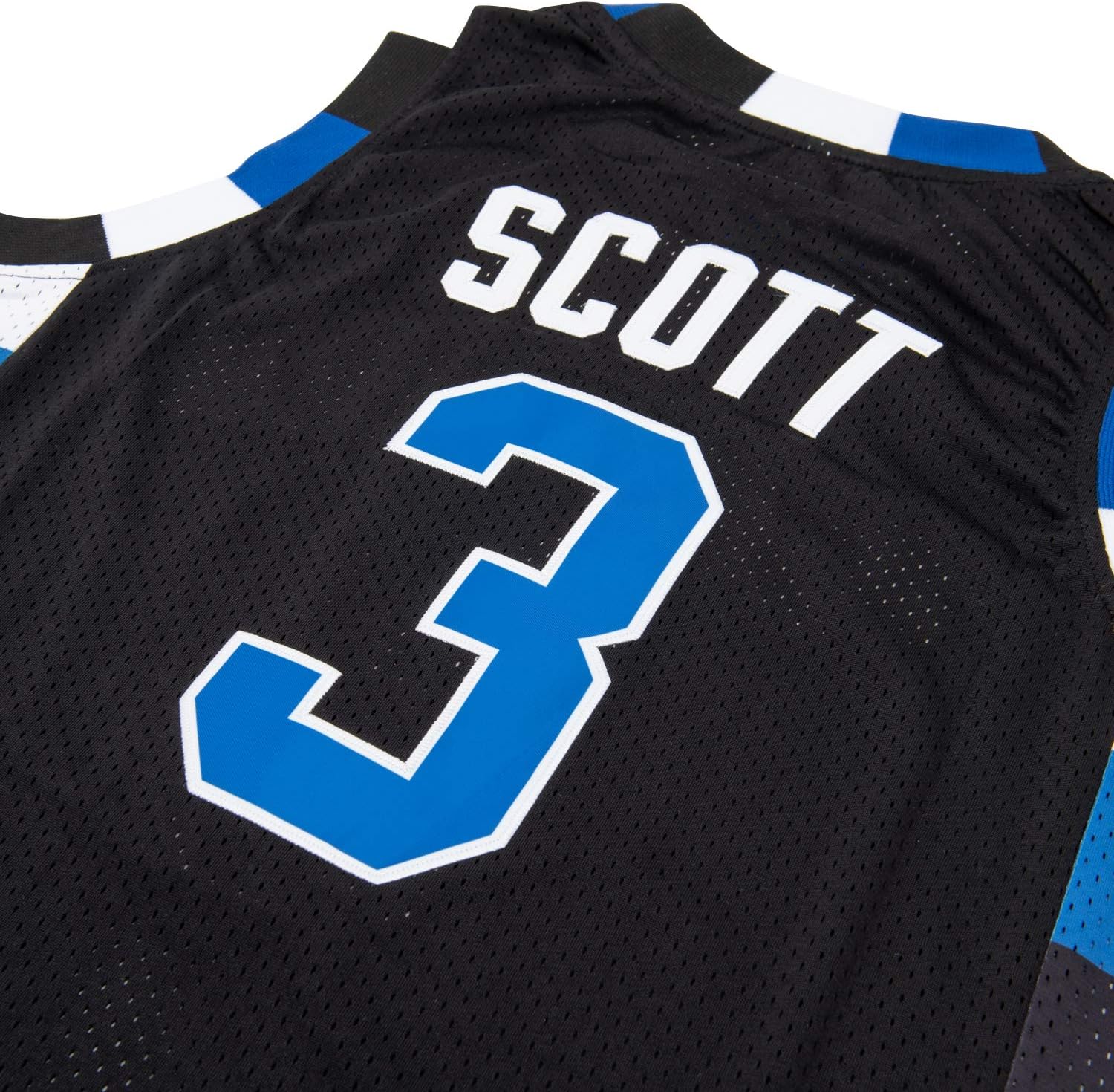 Mens Basketball Jersey #3 Lucas Scott Movie Sports Jersey Shirts Black - Image 2