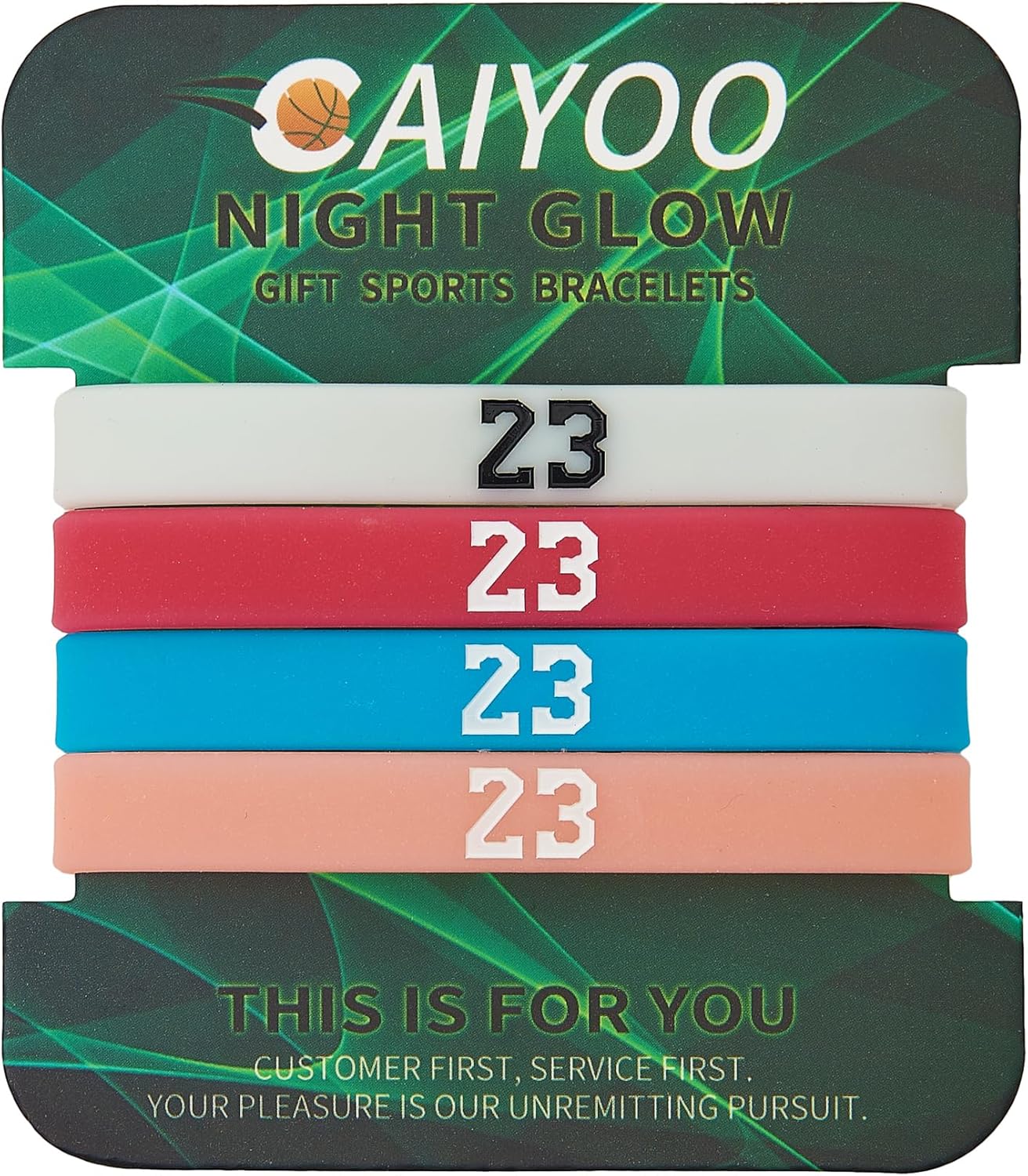 Bugs Lola #23 Youth Basketball Jersey for Kids Boys Halloween Costume with Luminous Wristband - Image 2