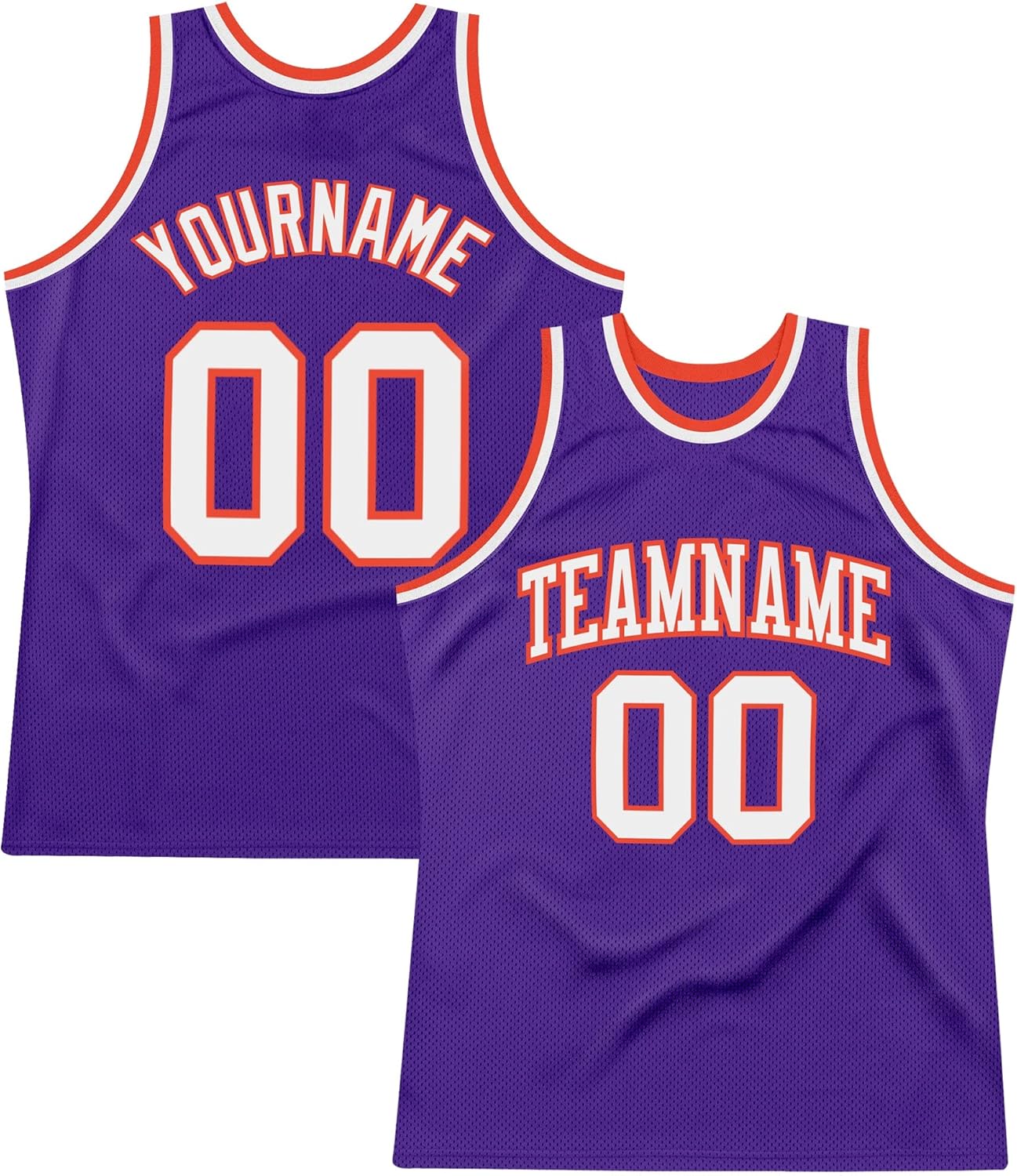 Custom Name Team Name Number Black White-Purple Authentic Fade Fashion Basketball Jersey, Personalized Basketball Jersey - Image 24