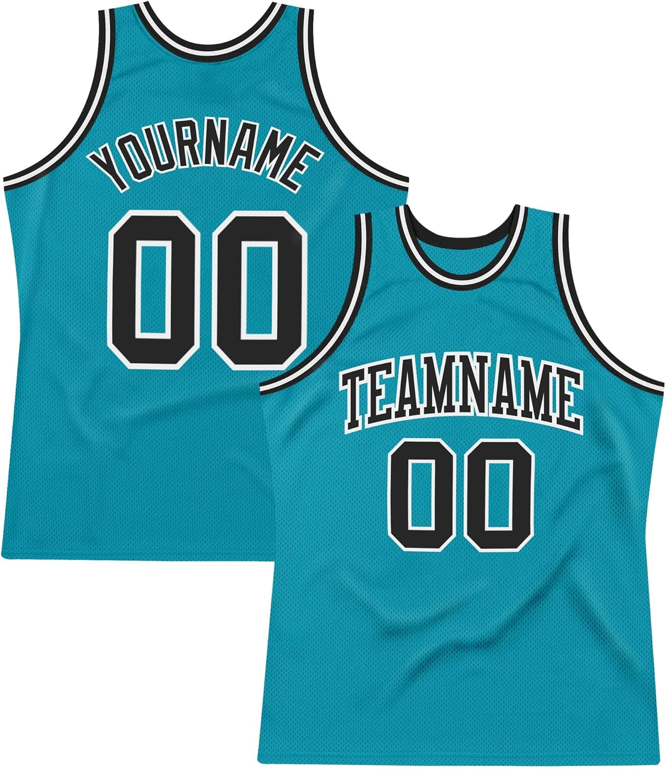 Custom Name Team Name Number Black Gold Design Tropical Authentic Basketball Jersey, Personalized Uniform Basketball Shirt - Image 17