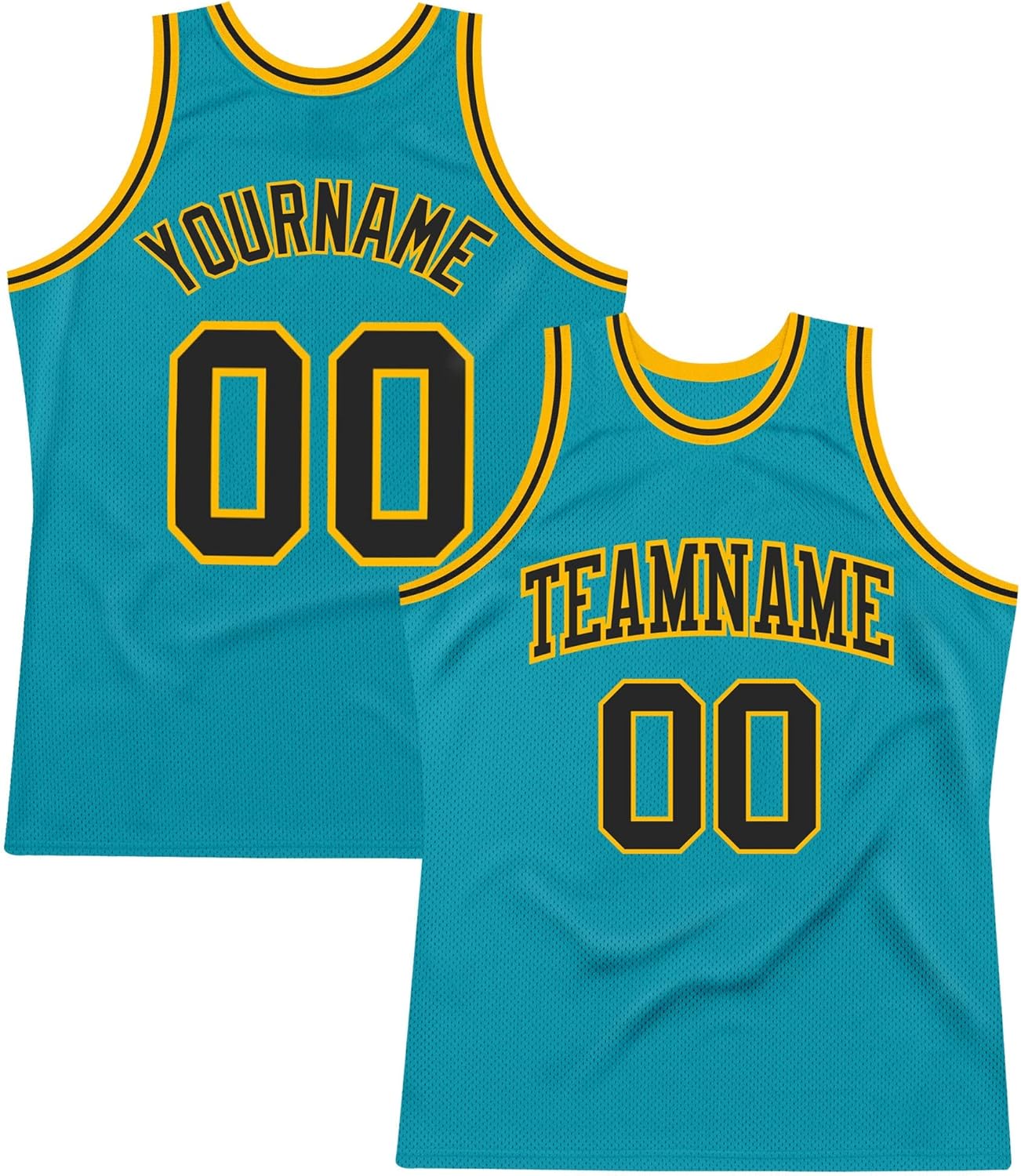 Custom Name Team Name Number Gray Royal-Gold Authentic Throwback Basketball Jersey, Personalized Basketball Jersey - Image 30