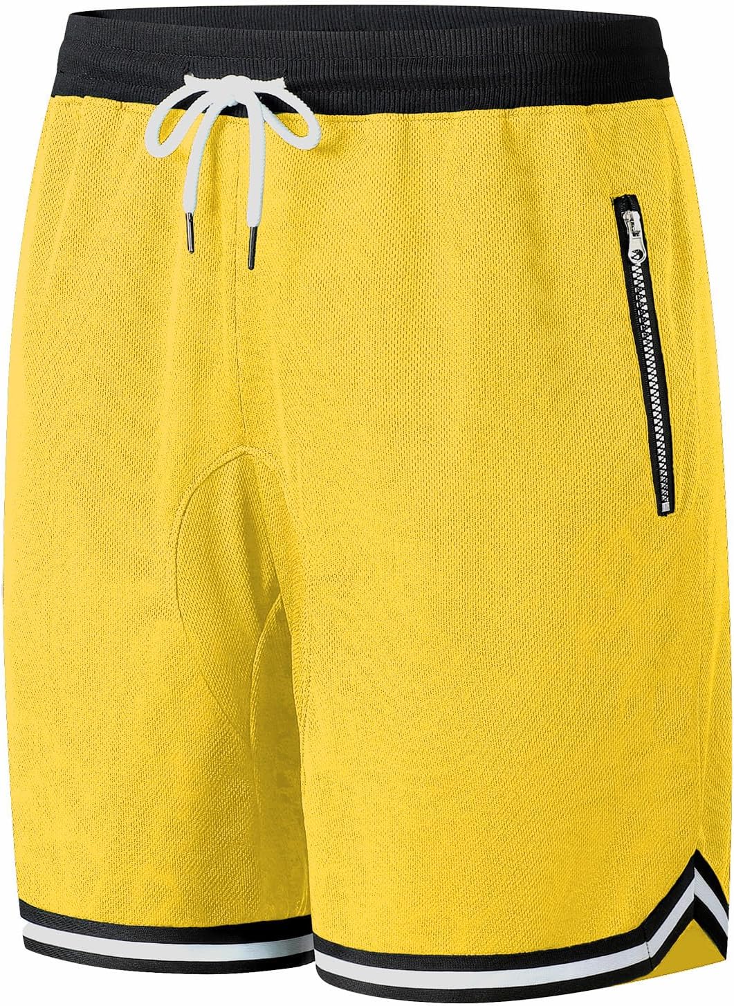 Men's Basketball Shorts.Breathable, Stretchy, Quick-Dry with Zipper Pocket - Image 12