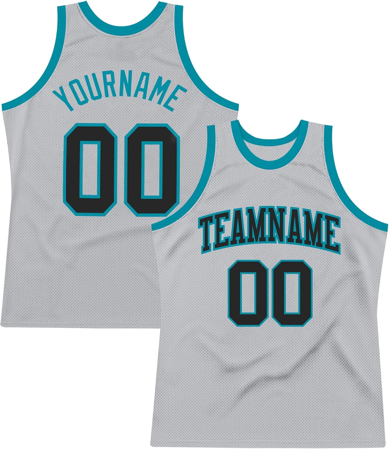 Custom Name Team Name Number Gray Red-Gold Authentic Throwback Basketball Jersey, Personalized Basketball Jersey - Image 8