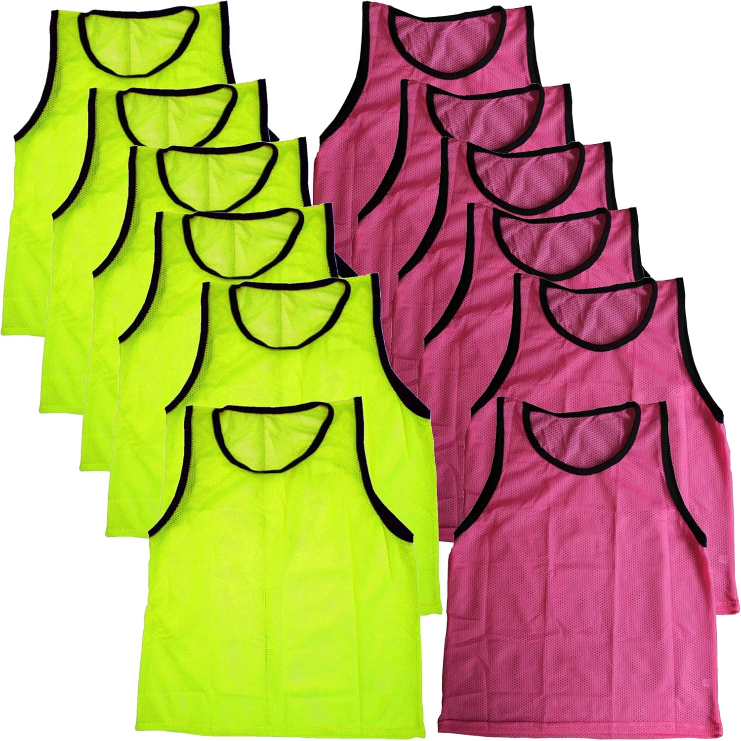 BlueDot Trading Adult & Youth Scrimmage Training Vests for Soccer, Basketball & More – Available in 1, 6, 12, 24 Packs - Image 57