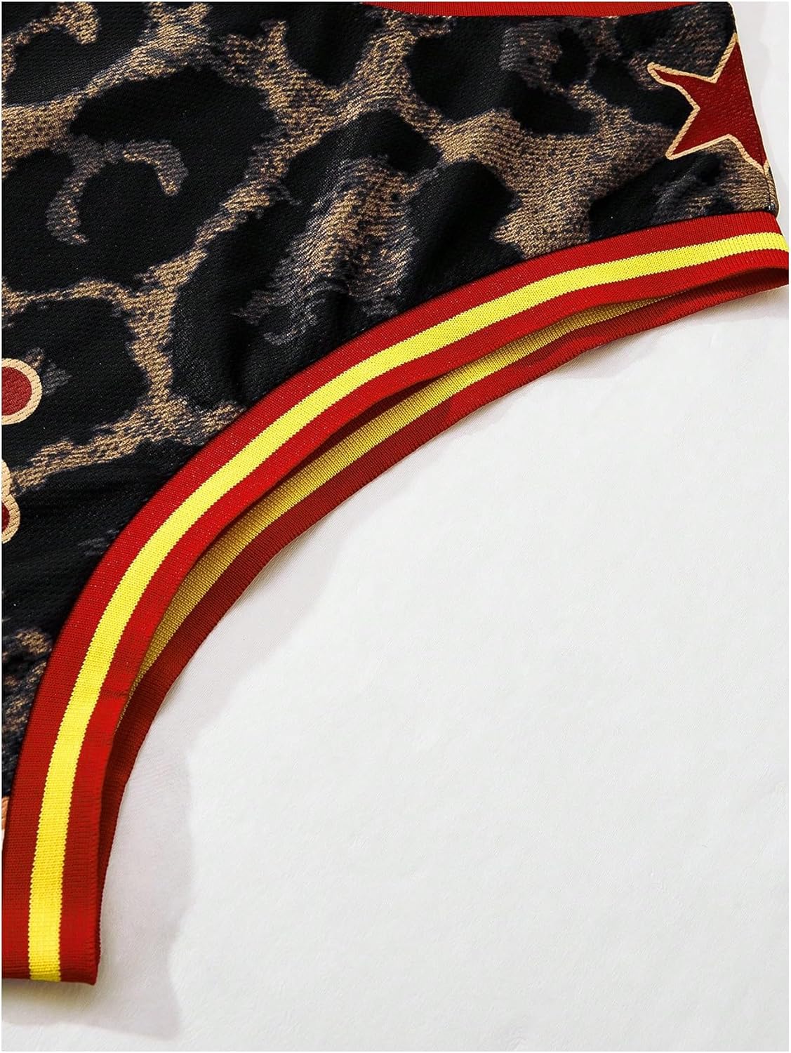 Men's Jersey Shirts Leopard Number Print Sleeveless Tank Tops Athletic Sports Basketball Shirts - Image 3