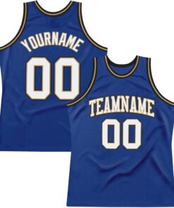Custom Name Team Name Number Gray Royal-Orange Authentic Throwback Basketball Jersey, Personalized Uniform Basketball Shirt