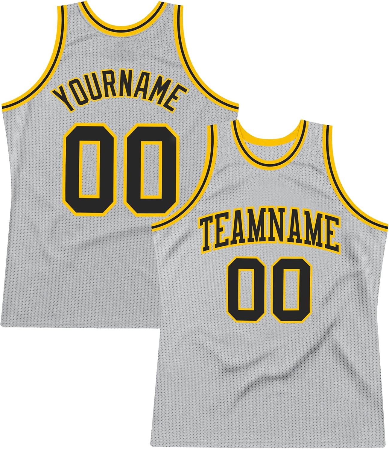 Custom Name Team Name Number Navy Navy-Gold Authentic Throwback Basketball Jersey, Personalized Uniform Basketball Shirt - Image 29