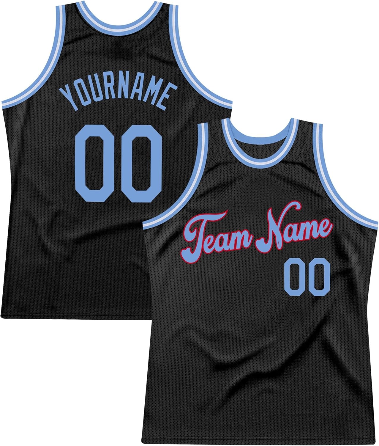 Custom Name Team Name Number Blue Orange-Royal Authentic Throwback Basketball Jersey, Personalized Uniform Basketball Shirt - Image 14
