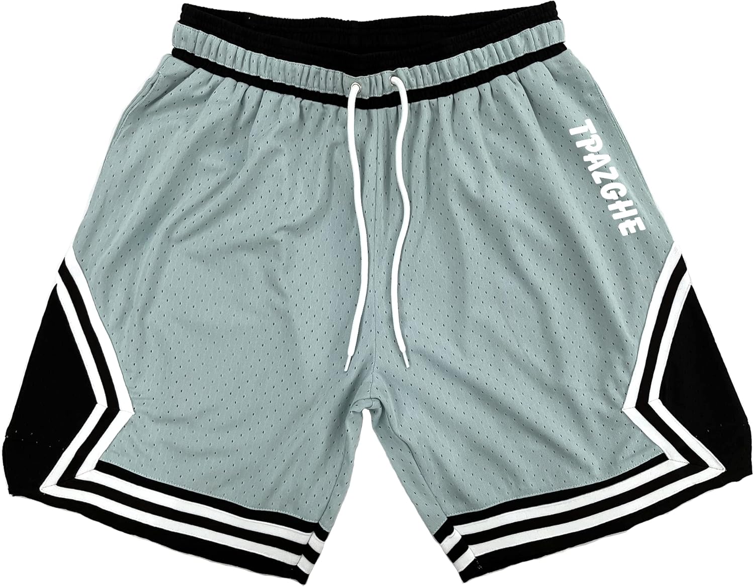 Men Basketball Shorts Graphic Mesh Drawstring Retro Sport Workout Gym Running Athletic Shorts - Image 29