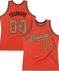 Custom Name Team Name Number Maroon Camo-Gray Authentic Throwback Basketball Jersey, Personalized Uniform Basketball Shirt