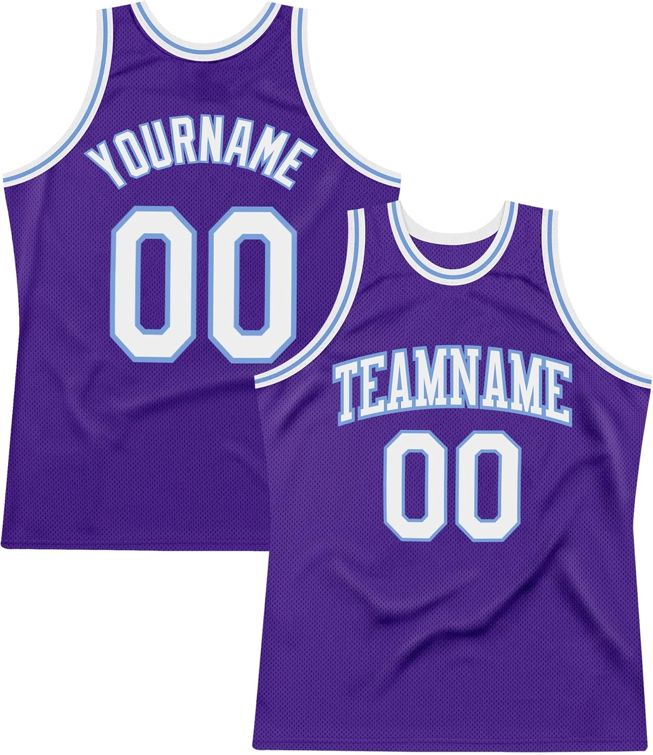Custom Name Team Name Number Black Pink-Purple Authentic Throwback Basketball Jersey, Personalized Uniform Basketball Shirt - Image 12