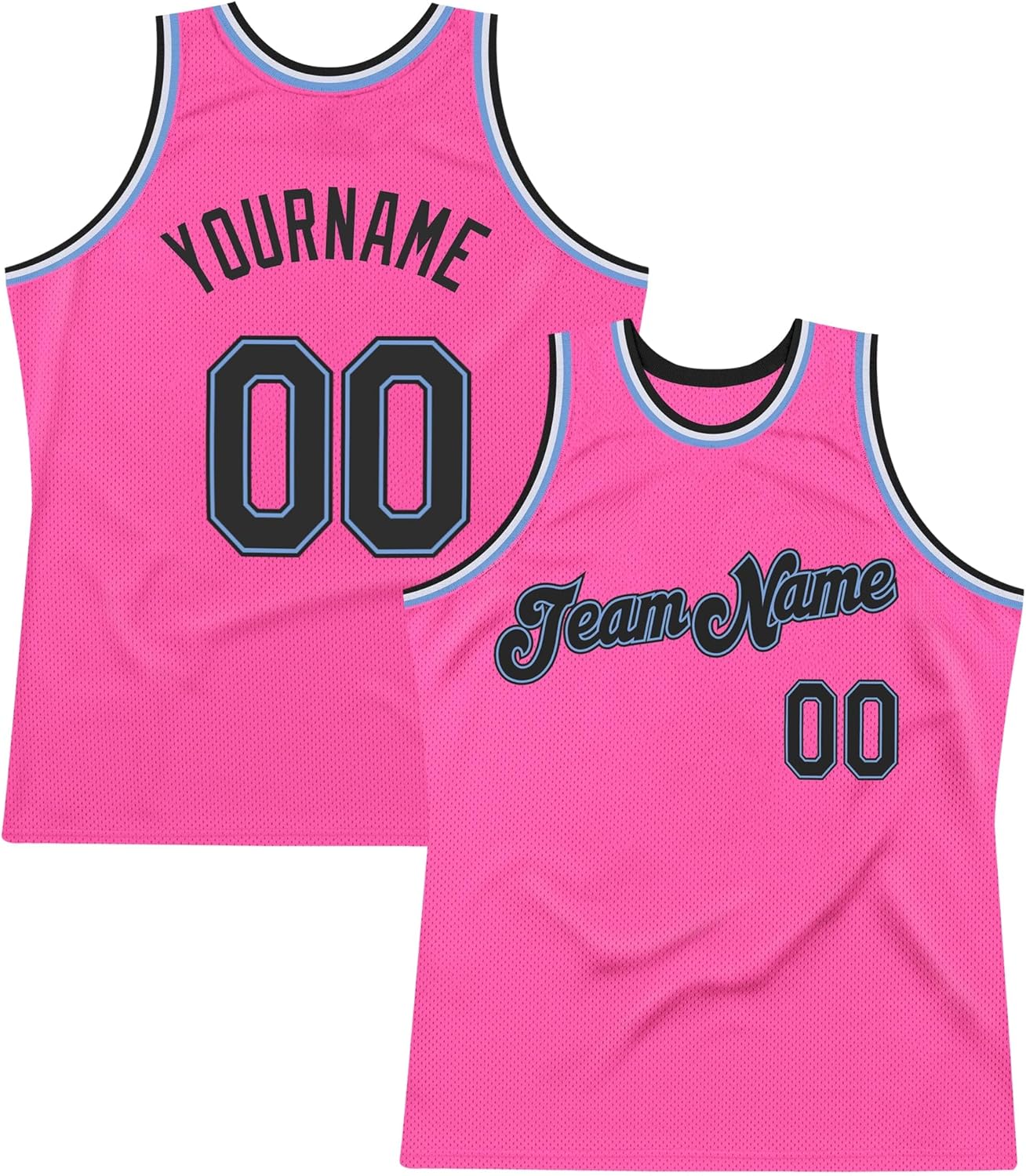 Custom Name Team Name Number Black Gold Design Tropical Authentic Basketball Jersey, Personalized Uniform Basketball Shirt - Image 35