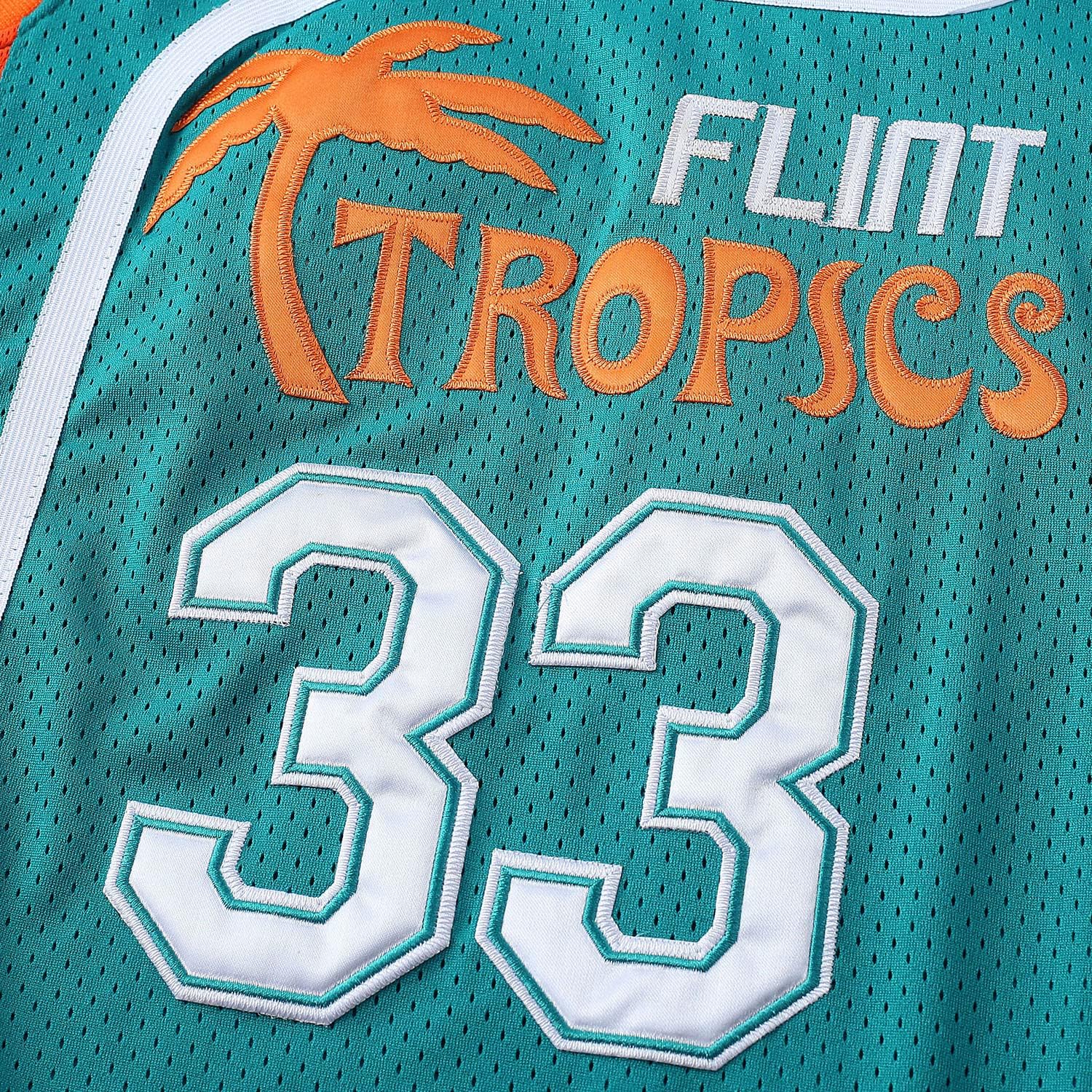 Flint Tropics Jersey Moon #33 Basketball Jerseys,90S Hip Hop Jersey S-XXXL - Image 4