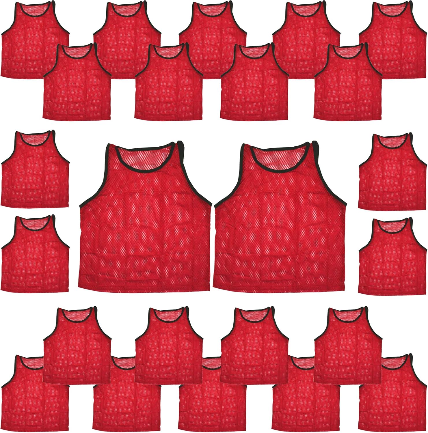 BlueDot Trading Adult & Youth Scrimmage Training Vests for Soccer, Basketball & More – Available in 1, 6, 12, 24 Packs - Image 72