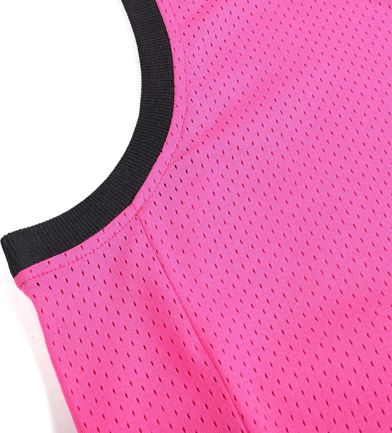 Pullonsy Men's Mesh Athletic Basketball Jersey V-Neck Hip Hop Sports Shirts Fans Tank Top - Image 5