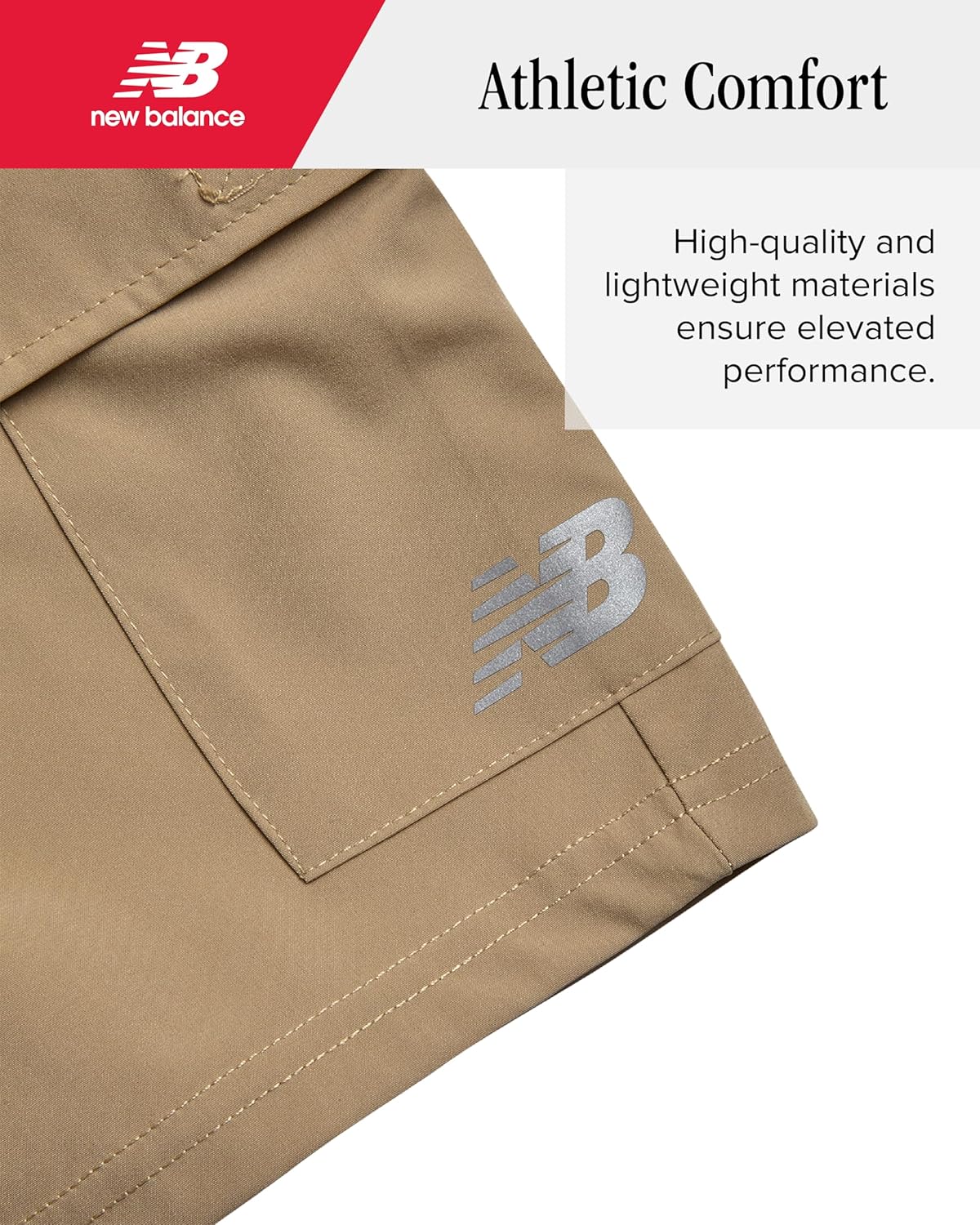 New Balance Boys Athletic Shorts - Lightweight Performance Woven Boys Gym Shorts with Pockets for Basketball Soccer (8-20) - Image 4