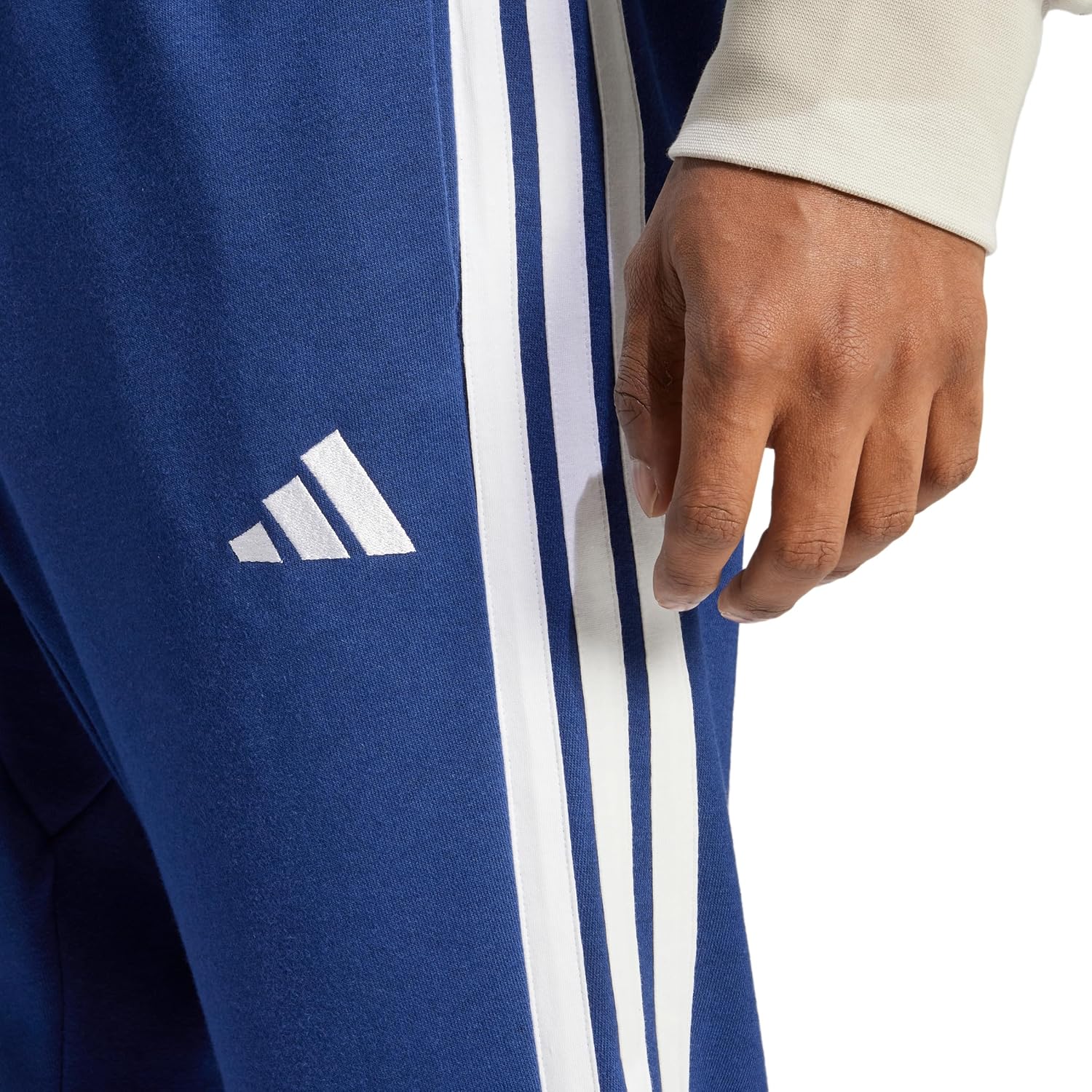 adidas Men's Essentials 3-Stripes French Terry Pants - Image 5