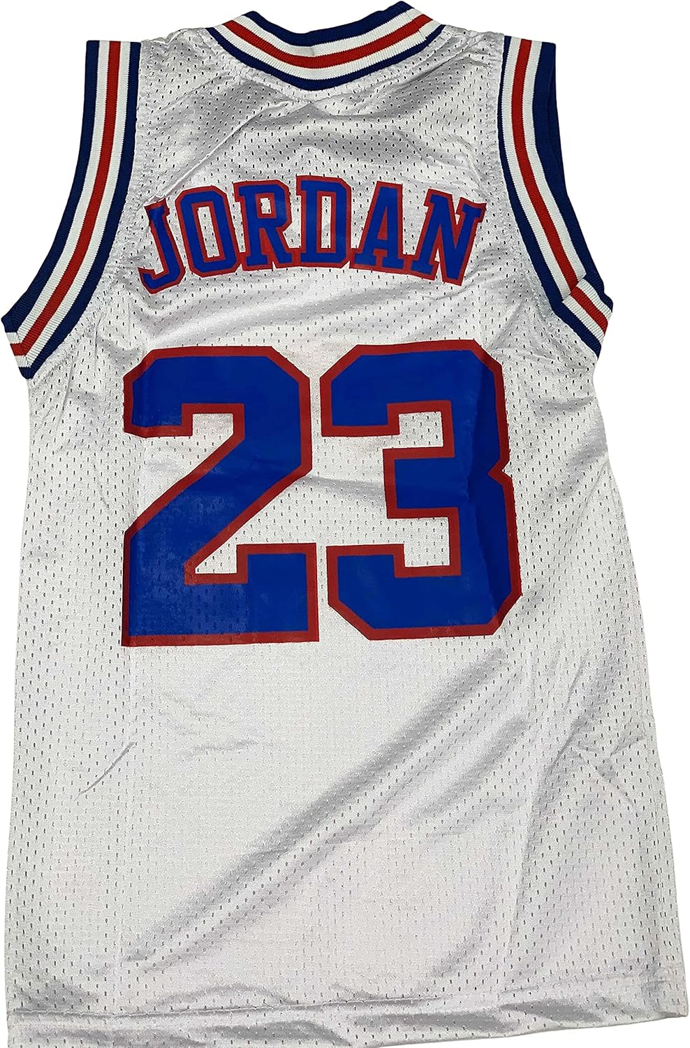Jordan #23 White Youth Basketball Jersey - Image 2