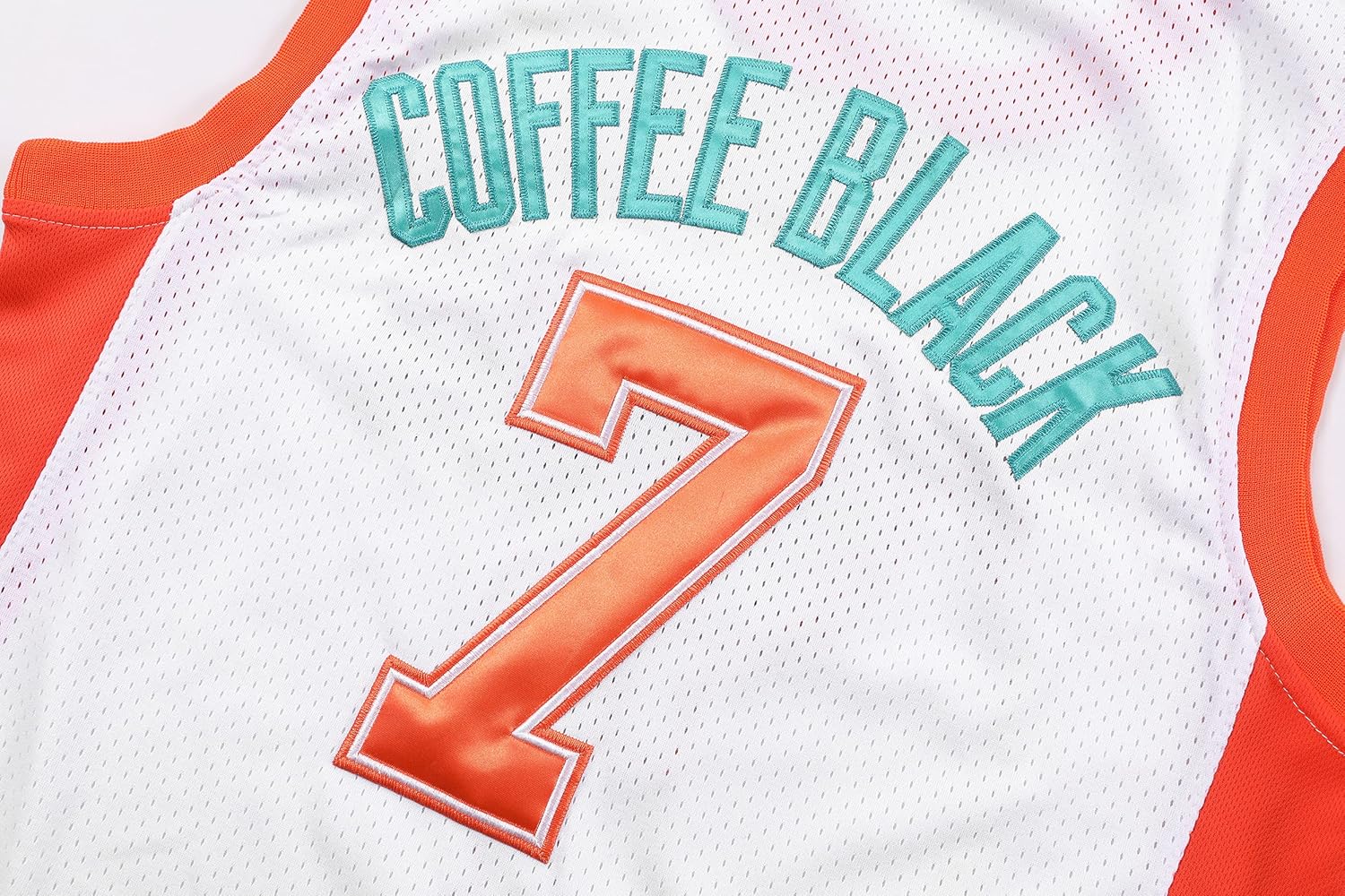 Jackie Moon 33 Coffee Black 7 Flint Tropics Semi Pro 90s Hip Hop Clothes for Party Men Basketball Jersey Green White - Image 6