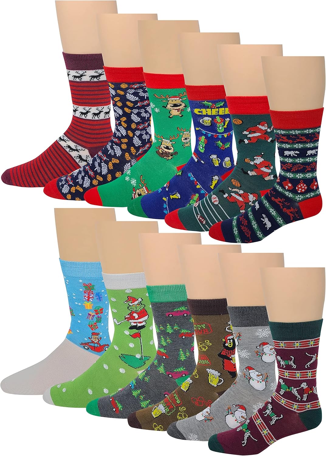 Different Touch Men Colorful Fashion Design Dress socks 10-13 - Image 14