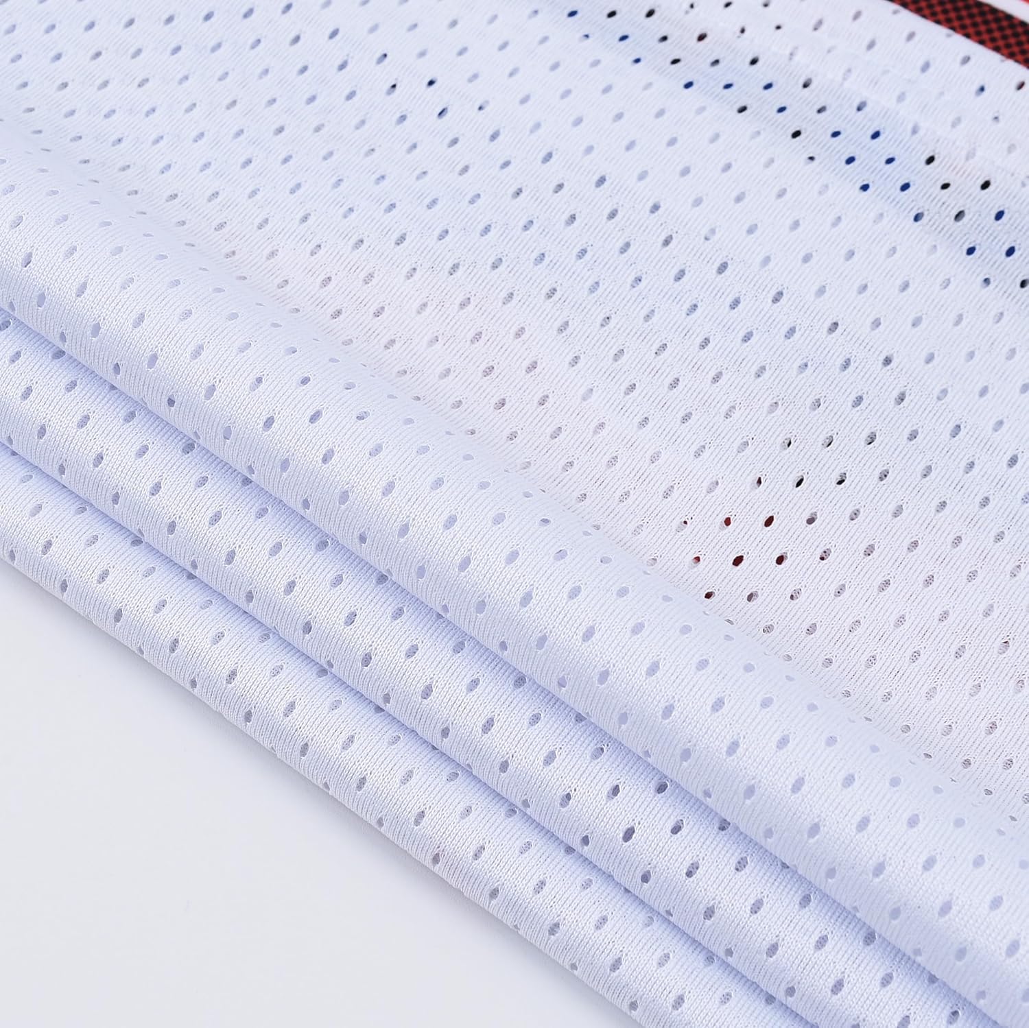 CNALLAR Mens Basketball Jersey #22 Space Movie Jersey Shirts White/Black - Image 6