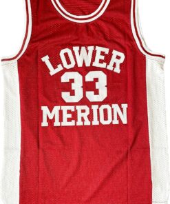 FINKLE Youth #33 Lower Merion High School Basketball Jersey for Kids 5-15 Years