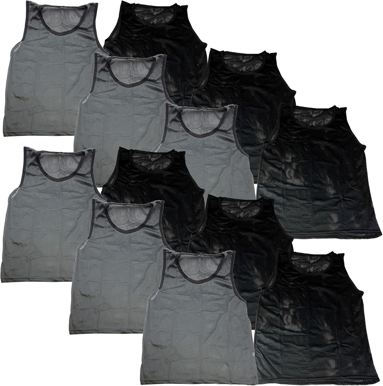 BlueDot Trading Adult & Youth Scrimmage Training Vests for Soccer, Basketball & More – Available in 1, 6, 12, 24 Packs - Image 38