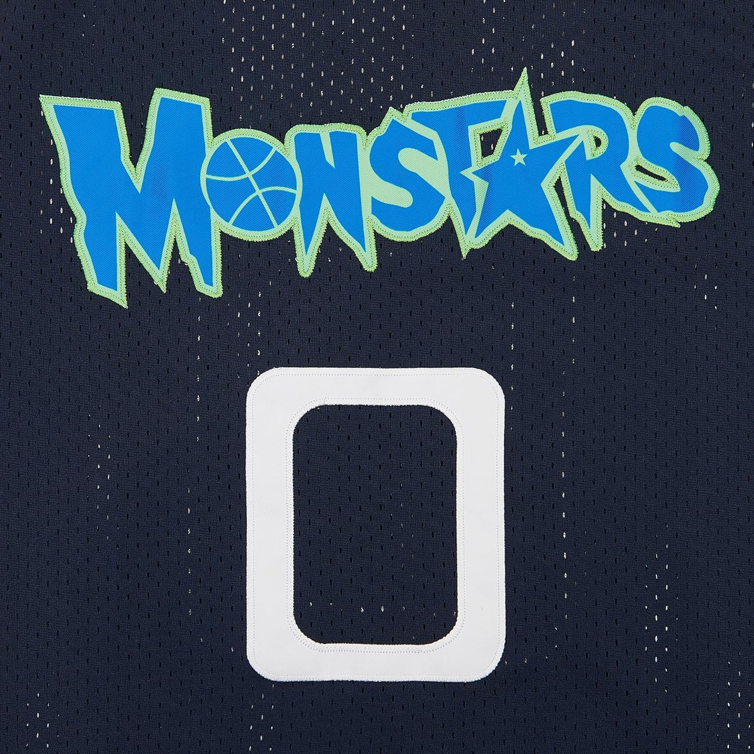 Mens Basketball Jersey Alien 0 Monstars Space Jersey 90s Hiphop Party Shirts - Image 4