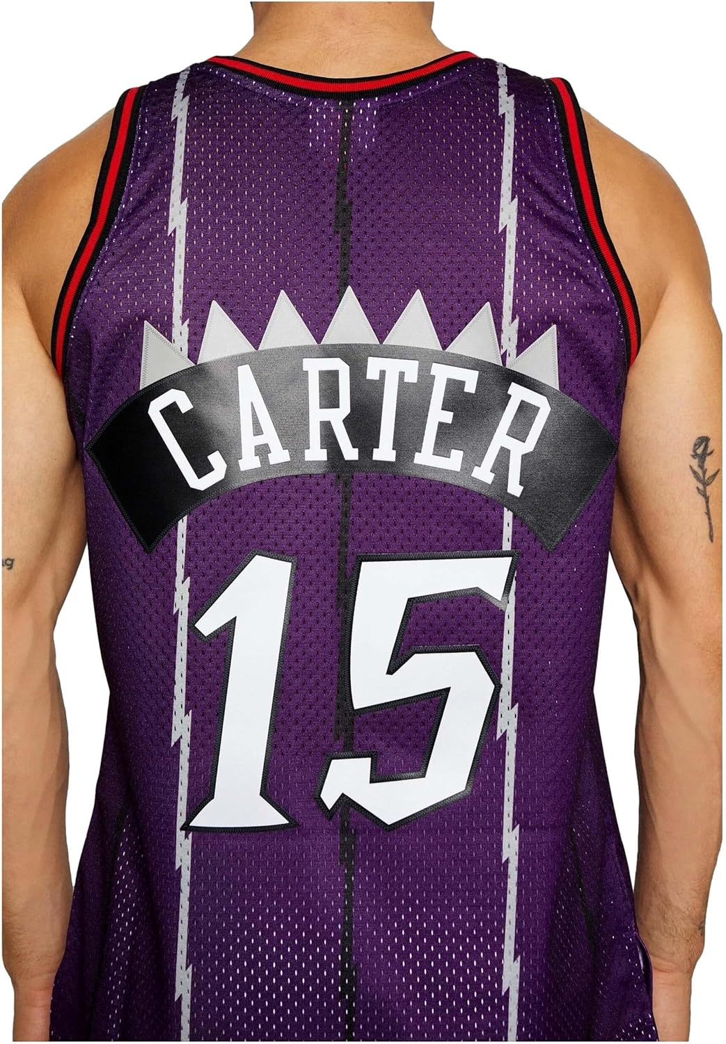 Vince Carter Toronto Raptors Road Jersey 1998-99 by MITCHELL & NESS - Image 4