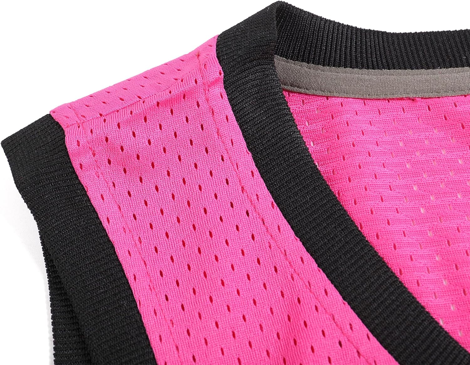 Pullonsy Men's Mesh Athletic Basketball Jersey V-Neck Hip Hop Sports Shirts Fans Tank Top - Image 4