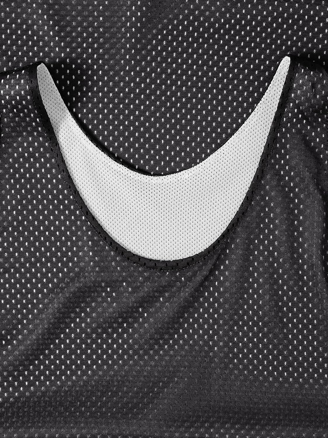 Mens Reversible Basketball Jersey Premium Moisture Wicking Mesh Tank Top - Image 4