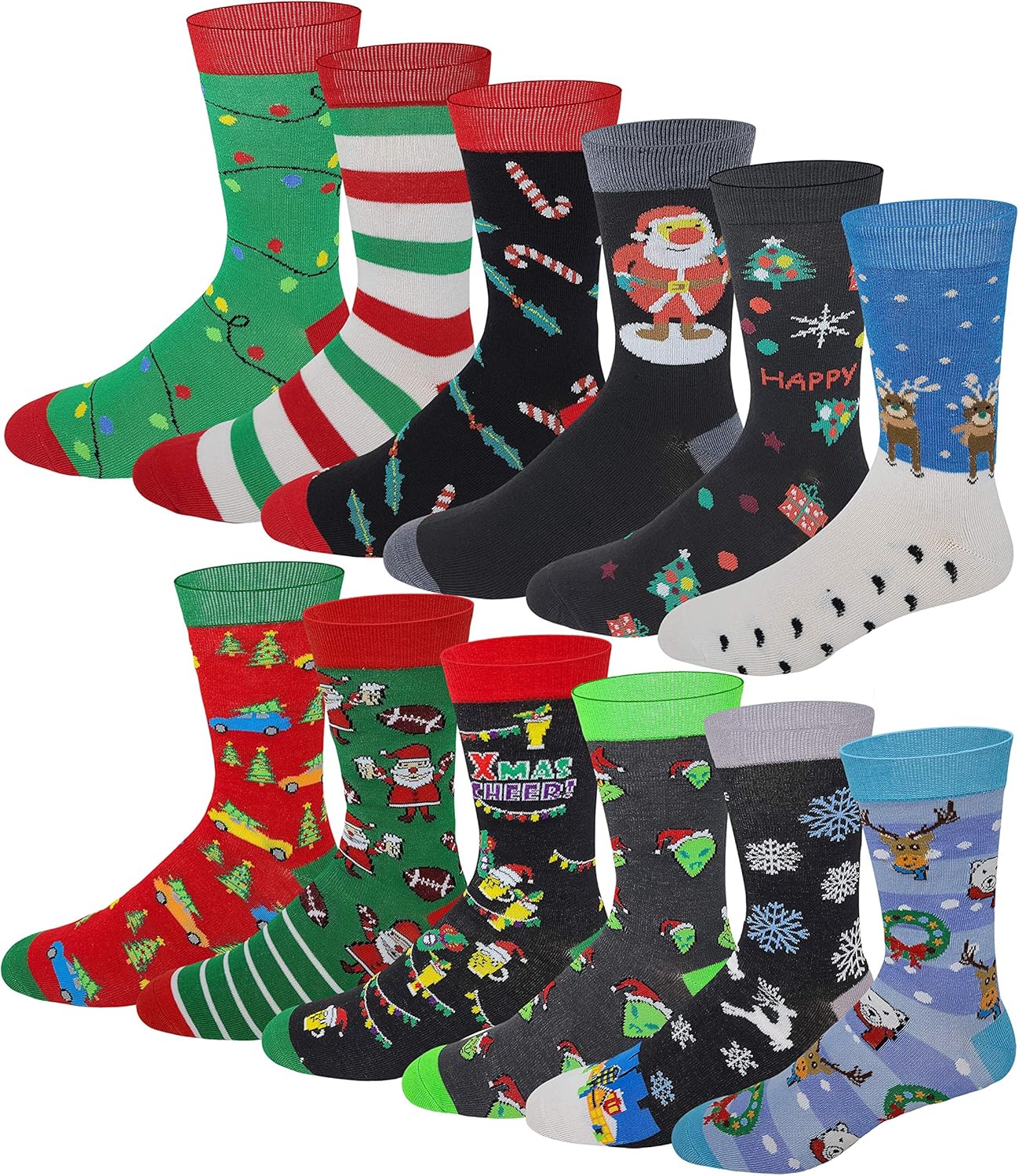 Different Touch Men Colorful Fashion Design Dress socks 10-13 - Image 15