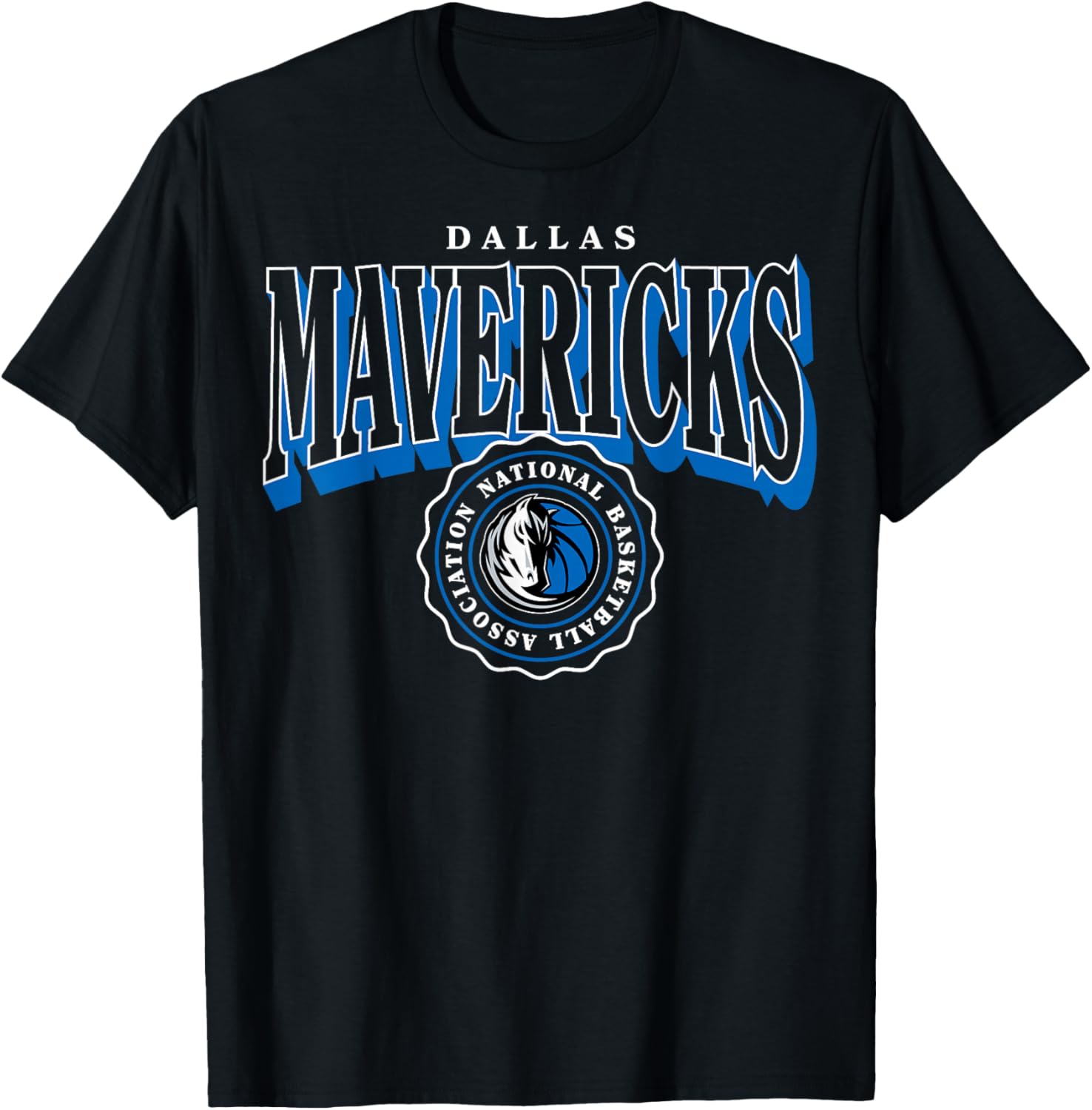NBA - Dallas Mavericks Arched Crest T-Shirt