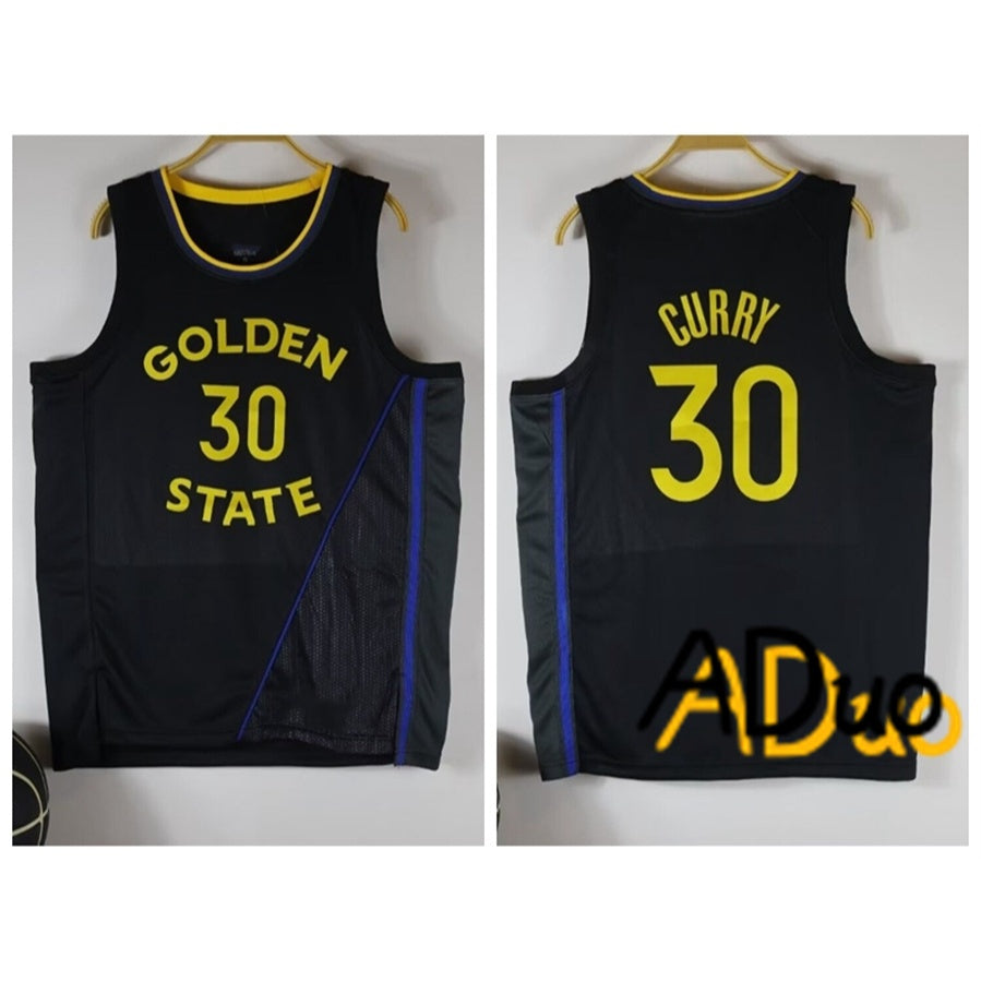 75th Anniversary NBA Golden State Warriors # 30 Stephen Curry Icon Edition basketball Hot pressed jerseys - Image 10