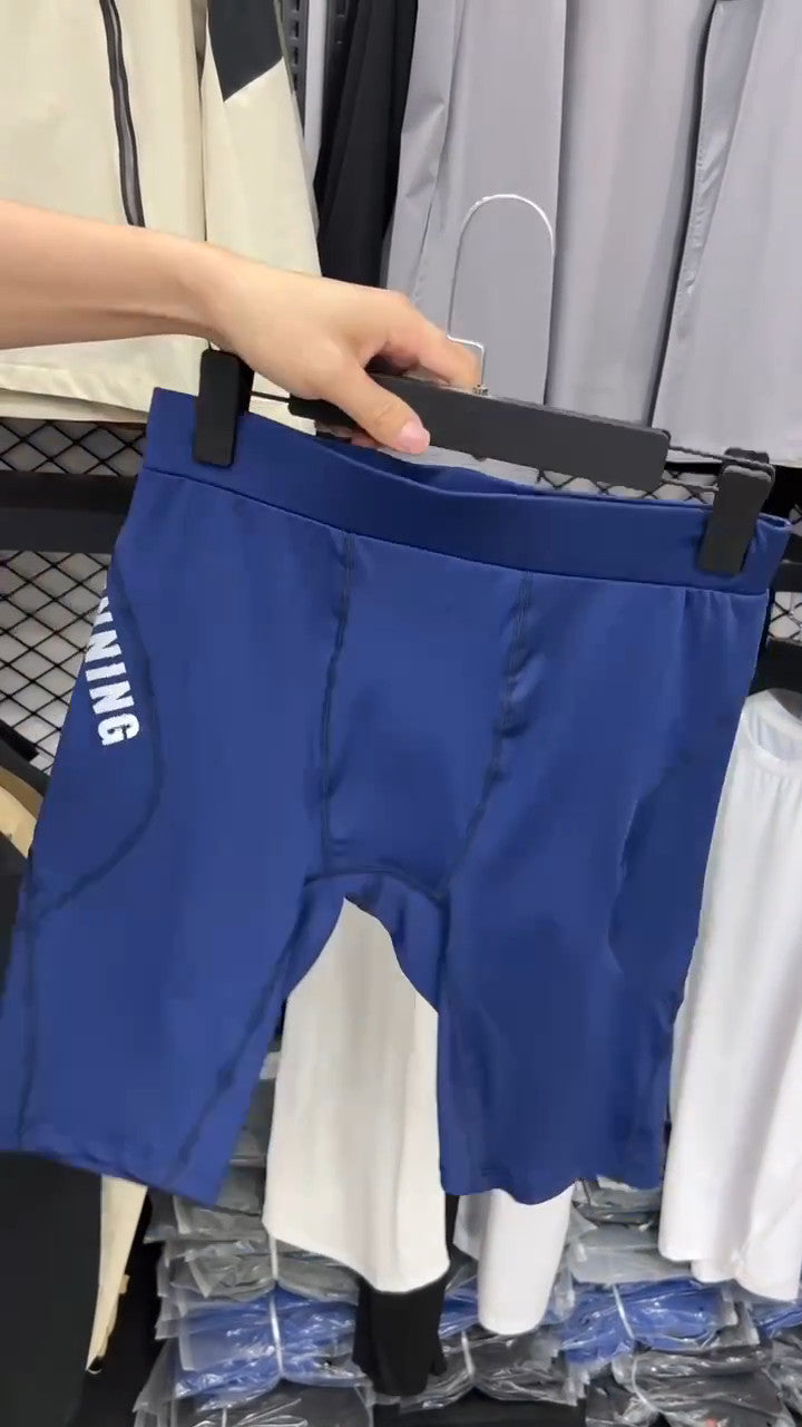 Men's Compression Shorts Tights Running Workout Football Fitness Yoga Gym Gift - Image 2