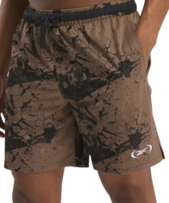 Reebok Mens Regular fit Athletic Basketball Shorts XXL Brown