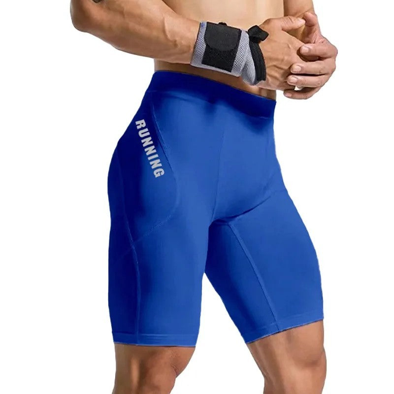 Men's Compression Shorts Tights Running Workout Football Fitness Yoga Gym Gift - Image 10