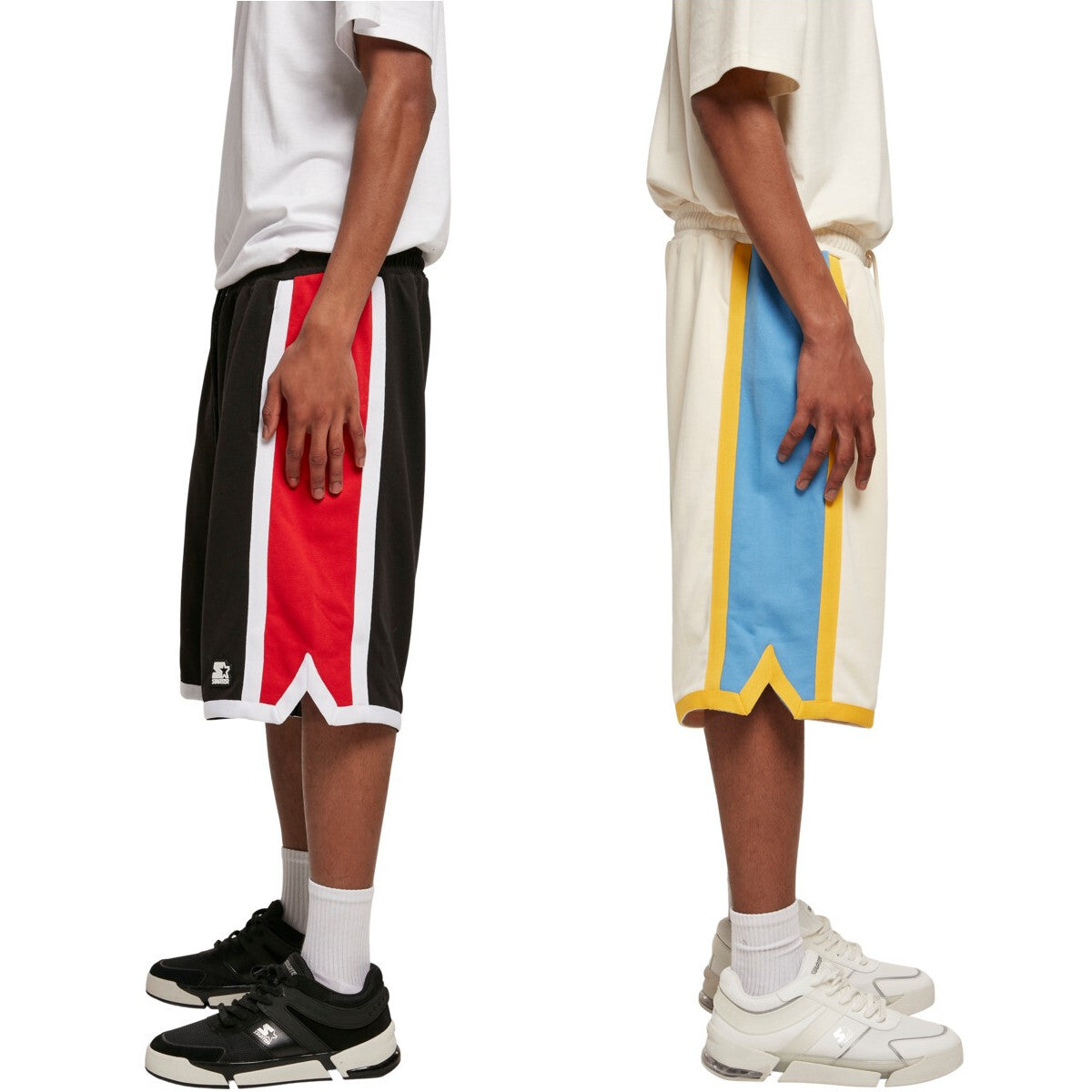 Starter Laser Shorts Pants Sports Basketball Shorts Loose Fit Logopatch Trackies