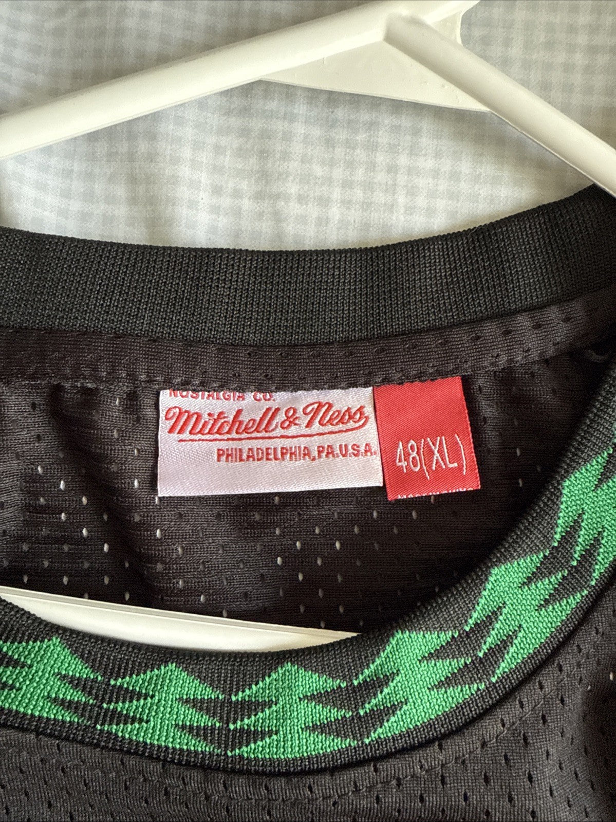 Men’s Mitchell & Ness NBA Timberwolves Kevin Garnett #21 1997-98 Jersey Sz 48 XL - Image 4