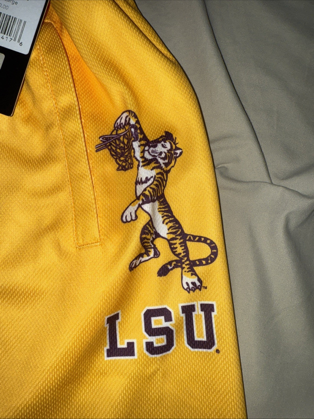 19nine LSU Tigers Basketball Shorts L Size *NEW* - Image 3