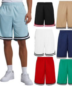 Urban Classics Stripes Mesh Shorts Basketball Shorts Trackies Men's